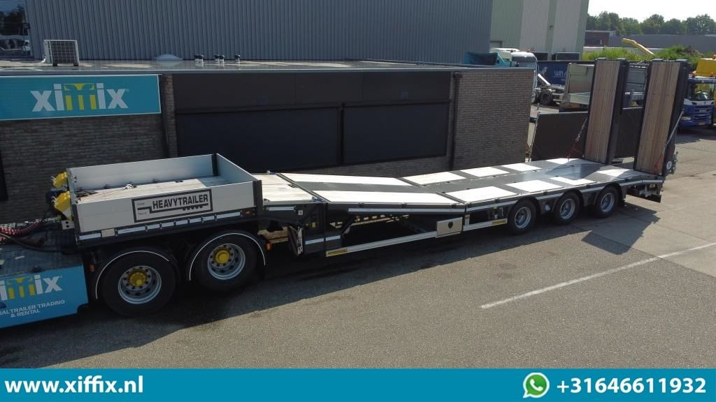 Faymonville TE Huur 3-ass. Semi dieplader met dubbele hydr. Kleppen en hefbed / - Нискорамна площадка полуремарке: снимка 1 Faymonville TE Huur 3-ass. Semi dieplader met dubbele hydr. Kleppen en hefbed / - Нискорамна площадка полуремарке: снимка 1