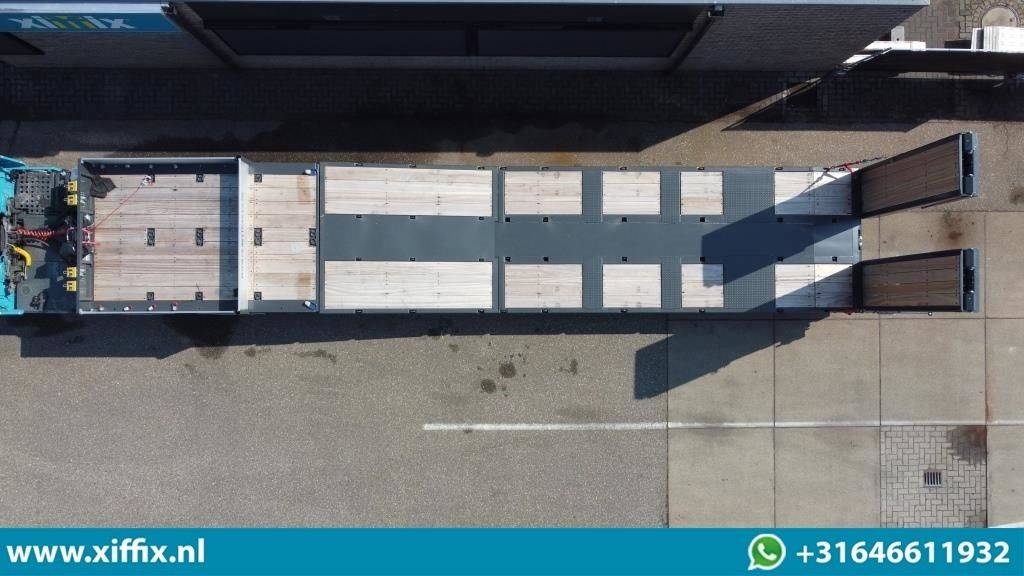 Faymonville TE Huur 3-ass. Semi dieplader met dubbele hydr. Kleppen en hefbed / - Нискорамна площадка полуремарке: снимка 3 Faymonville TE Huur 3-ass. Semi dieplader met dubbele hydr. Kleppen en hefbed / - Нискорамна площадка полуремарке: снимка 3