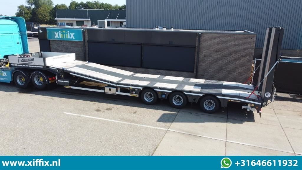 Faymonville TE Huur 3-ass. Semi dieplader met dubbele hydr. Kleppen en hefbed / - Нискорамна площадка полуремарке: снимка 2 Faymonville TE Huur 3-ass. Semi dieplader met dubbele hydr. Kleppen en hefbed / - Нискорамна площадка полуремарке: снимка 2