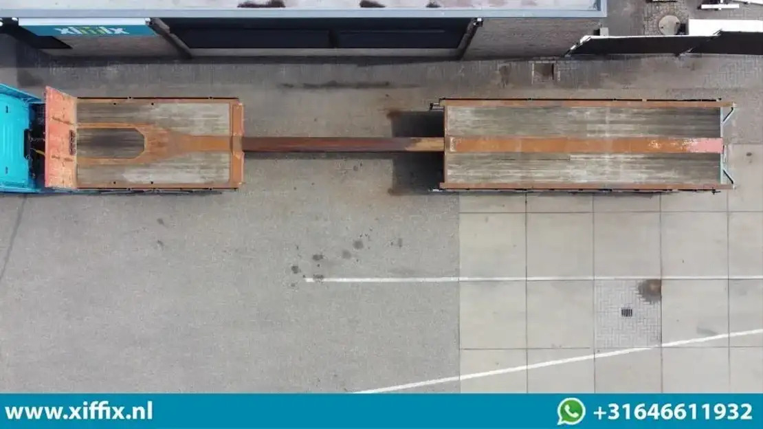 Floor 3-ass. Vlakke uitschuifbare oplegger / 2x gestuurd / 13908 - Бордово полуремарке/ Платформа: снимка 2 Floor 3-ass. Vlakke uitschuifbare oplegger / 2x gestuurd / 13908 - Бордово полуремарке/ Платформа: снимка 2