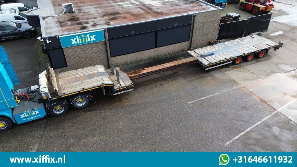 HRD 3-ass. Uitschuifbare Semi dieplader / 1x naloop gestuurd - Нискорамна площадка полуремарке: снимка 1 HRD 3-ass. Uitschuifbare Semi dieplader / 1x naloop gestuurd - Нискорамна площадка полуремарке: снимка 1