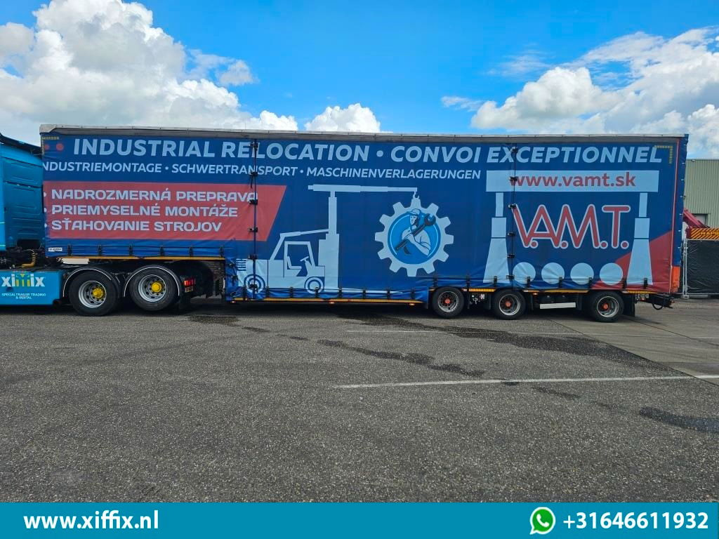 Нискорамна площадка полуремарке Meusburger 3-ass. Dieplader met huifopbouw / Naloop gestuurd: снимка 11 Нискорамна площадка полуремарке Meusburger 3-ass. Dieplader met huifopbouw / Naloop gestuurd: снимка 11