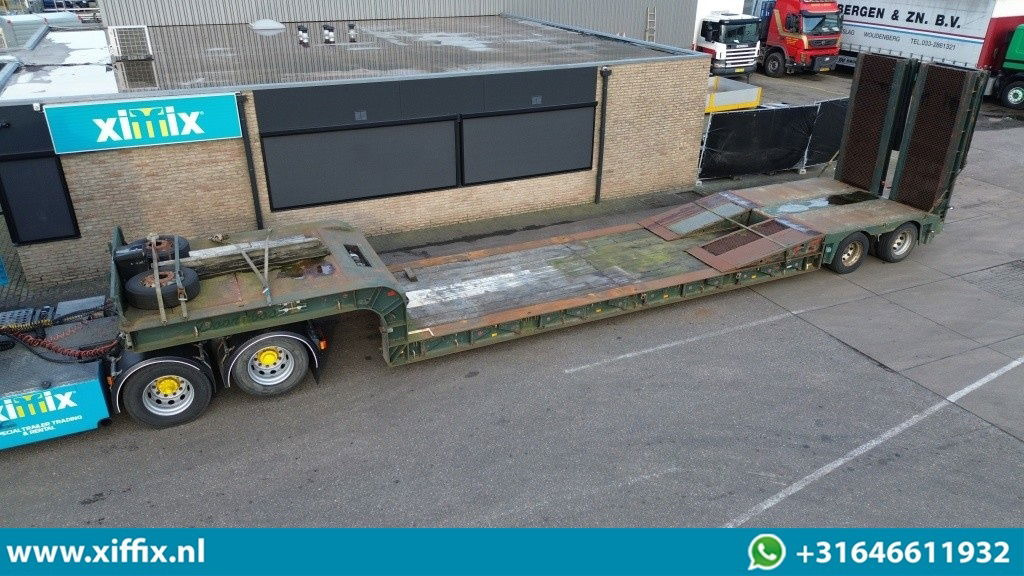 Nooteboom 2-ass. Dieplader met dubbele hydr. Kleppen / 2x gestuurd - Нискорамна площадка полуремарке: снимка 1 Nooteboom 2-ass. Dieplader met dubbele hydr. Kleppen / 2x gestuurd - Нискорамна площадка полуремарке: снимка 1