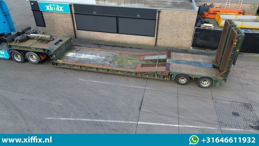 Nooteboom 2-ass. Dieplader met dubbele hydr. Kleppen / 2x gestuurd - Нискорамна площадка полуремарке: снимка 2 Nooteboom 2-ass. Dieplader met dubbele hydr. Kleppen / 2x gestuurd - Нискорамна площадка полуремарке: снимка 2