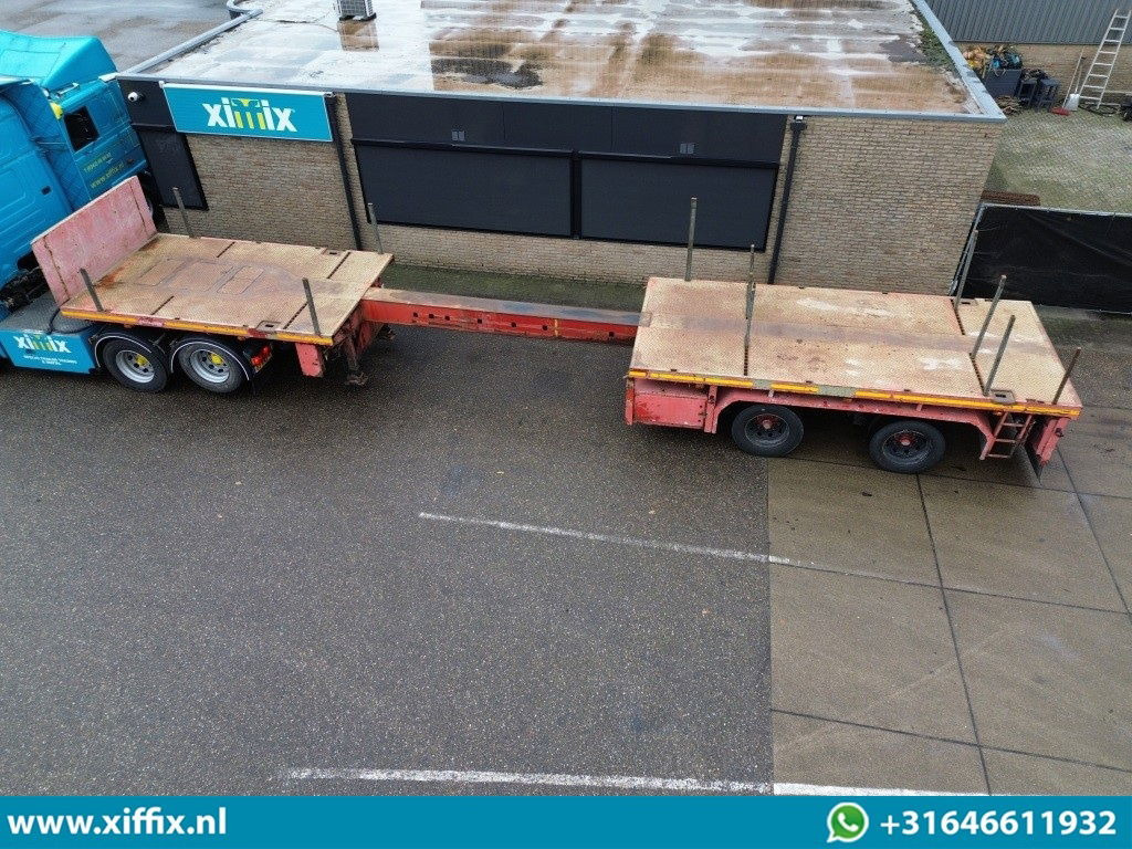 Nooteboom 2-ass. Vlakke uitschuifbare oplegger / 2x gestuurd / 990 cm. Lang - Бордово полуремарке/ Платформа: снимка 2 Nooteboom 2-ass. Vlakke uitschuifbare oplegger / 2x gestuurd / 990 cm. Lang - Бордово полуремарке/ Платформа: снимка 2