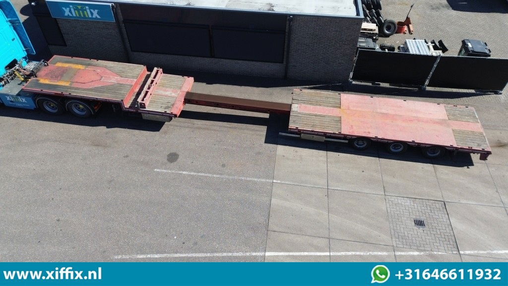 Nooteboom 3-ass. Uitschuifbare Mega semi dieplader / 3x gestuurd - Нискорамна площадка полуремарке: снимка 2 Nooteboom 3-ass. Uitschuifbare Mega semi dieplader / 3x gestuurd - Нискорамна площадка полуремарке: снимка 2