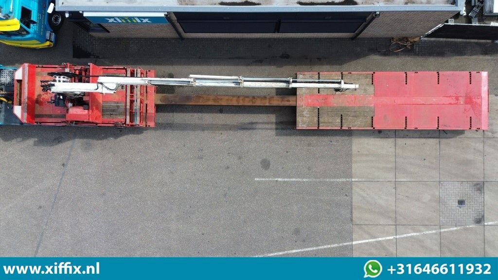 Nooteboom 3-ass. Uitschuifbare semi dieplader met Hiab 22 ton/mtr. Kraan / 3x gestuurd - Нискорамна площадка полуремарке: снимка 3 Nooteboom 3-ass. Uitschuifbare semi dieplader met Hiab 22 ton/mtr. Kraan / 3x gestuurd - Нискорамна площадка полуремарке: снимка 3