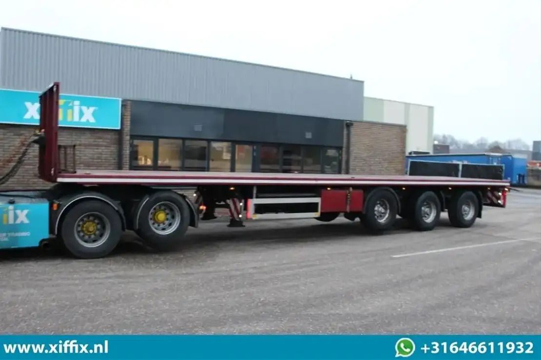 Pacton 3-ass. Vlakke oplegger / 2x gestuurd / 13647 - Бордово полуремарке/ Платформа: снимка 4 Pacton 3-ass. Vlakke oplegger / 2x gestuurd / 13647 - Бордово полуремарке/ Платформа: снимка 4