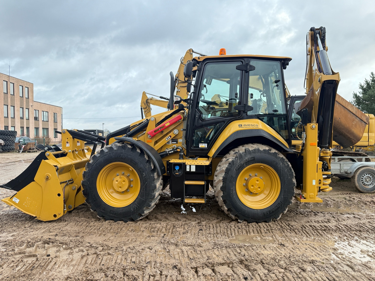 CATERPILLAR 434 - Багер-товарач: снимка 1 CATERPILLAR 434 - Багер-товарач: снимка 1