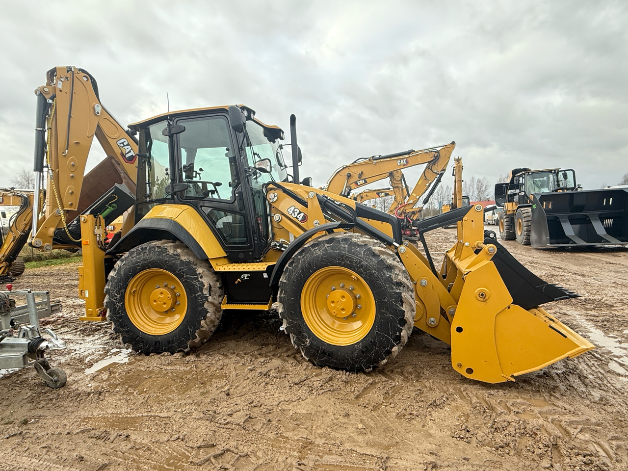 CATERPILLAR 434 - Багер-товарач: снимка 4 CATERPILLAR 434 - Багер-товарач: снимка 4