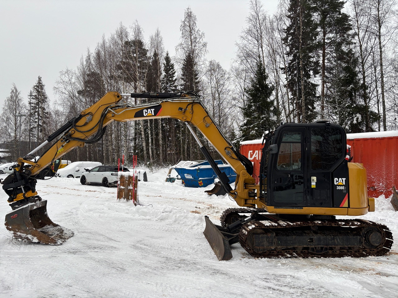 CAT 308E2 CR - Багер: снимка 1 CAT 308E2 CR - Багер: снимка 1