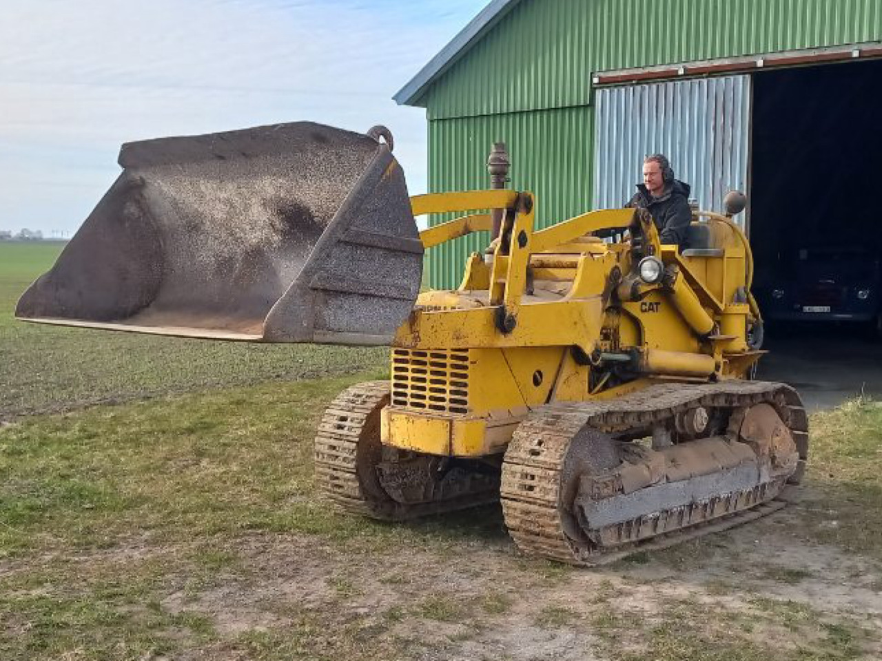 CAT 955 Traxcavator - Булдозер: снимка 1 CAT 955 Traxcavator - Булдозер: снимка 1
