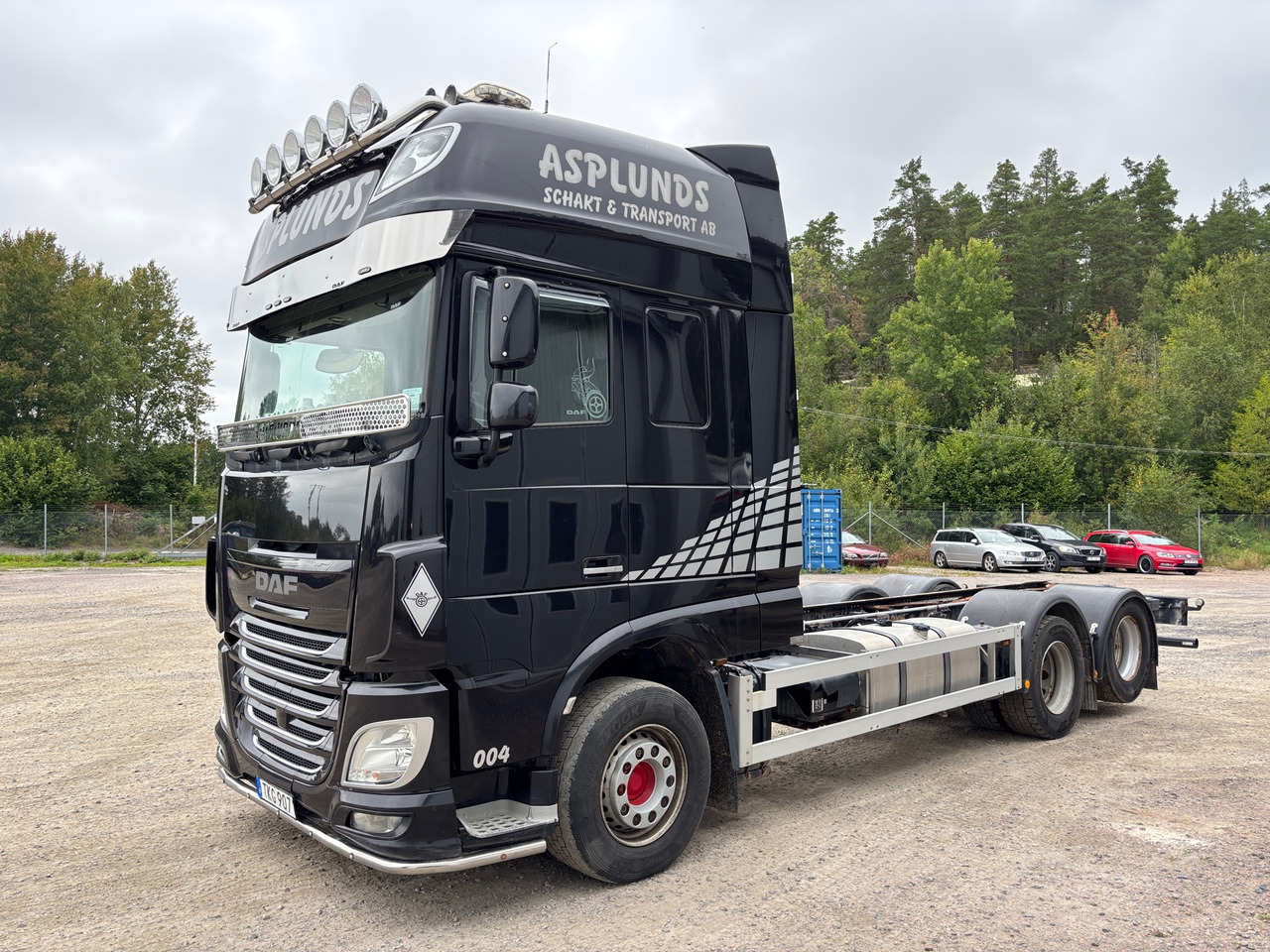 DAF Fas Xf510z - Шаси кабина: снимка 1 DAF Fas Xf510z - Шаси кабина: снимка 1