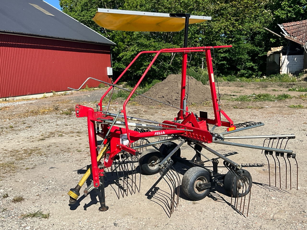 Fella TS 351 DN - Гребло/ Сенообръщачка: снимка 1 Fella TS 351 DN - Гребло/ Сенообръщачка: снимка 1