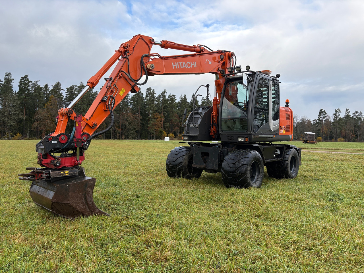 Hitachi ZX145W-3 - Багер: снимка 1 Hitachi ZX145W-3 - Багер: снимка 1