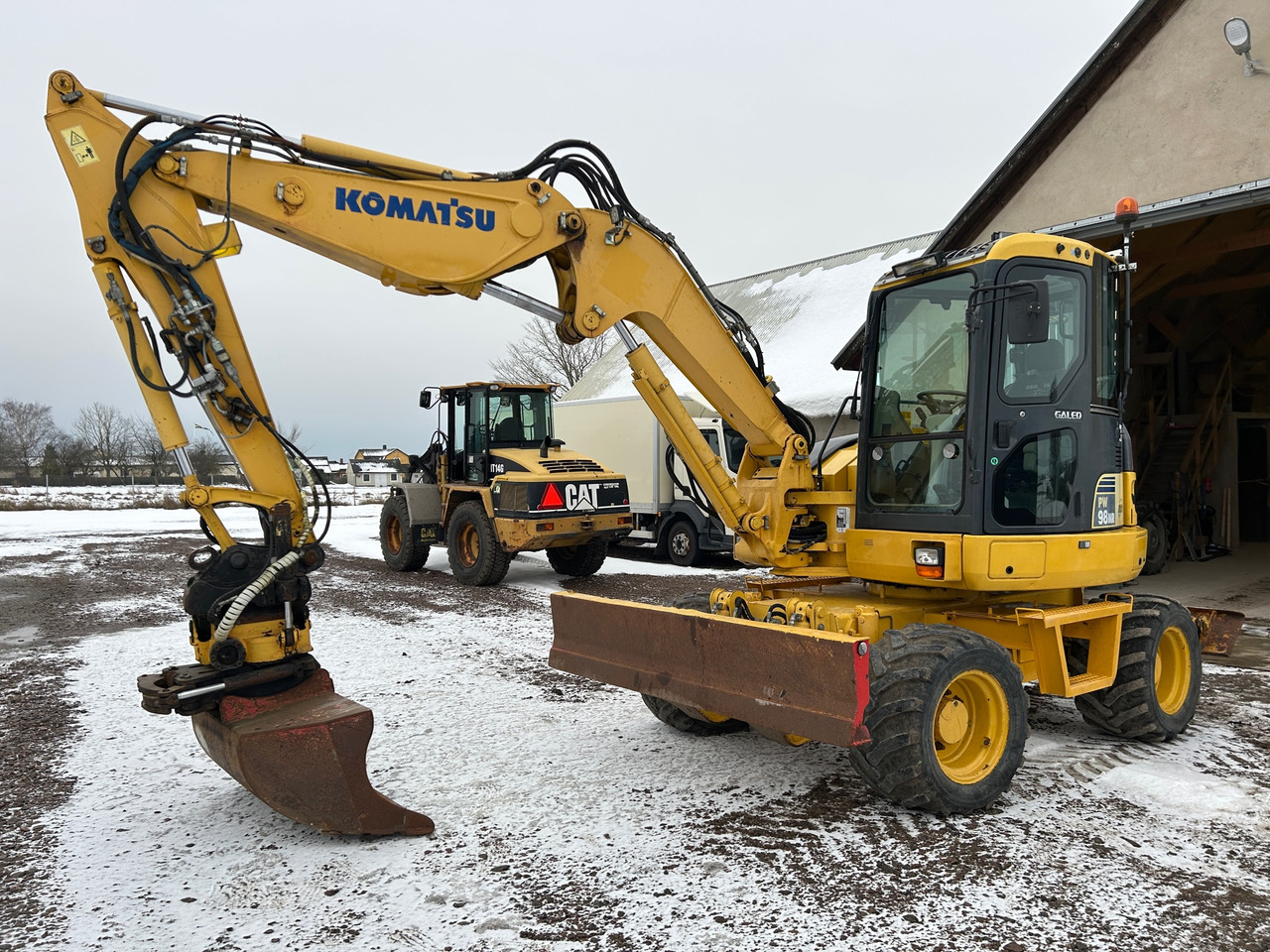 Komatsu PW98MR-6 - Багер: снимка 1 Komatsu PW98MR-6 - Багер: снимка 1