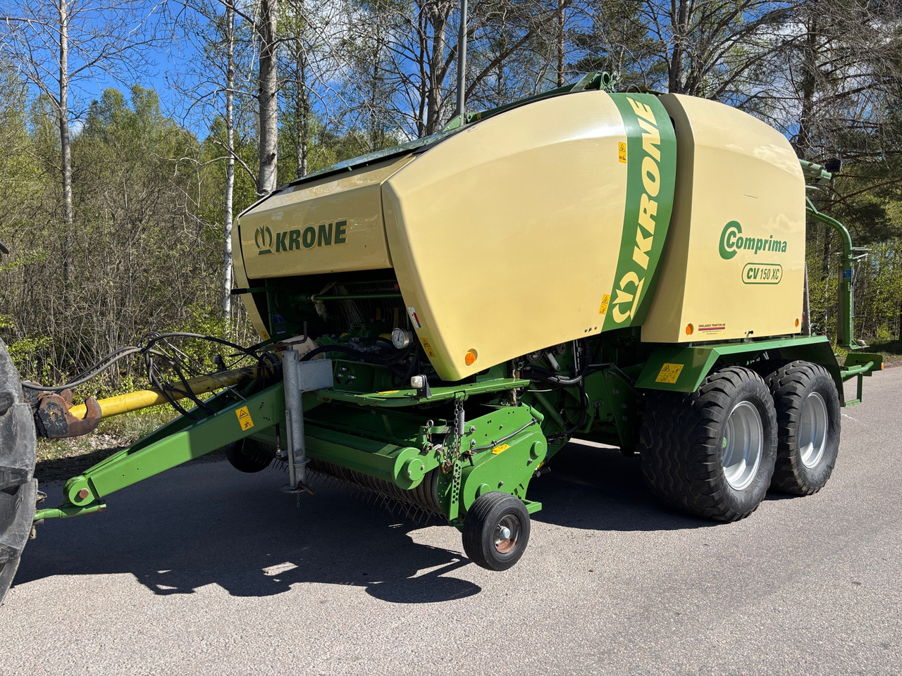 Krone Comprima cv150xc - Рулонна сламопреса: снимка 1 Krone Comprima cv150xc - Рулонна сламопреса: снимка 1