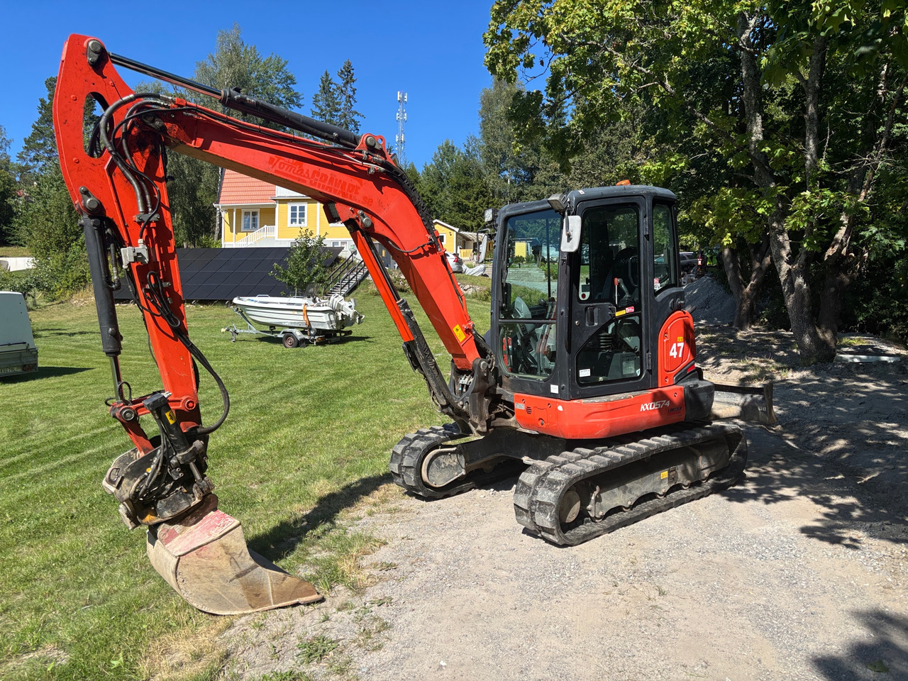 Kubota KX057-4 - Багер: снимка 1 Kubota KX057-4 - Багер: снимка 1
