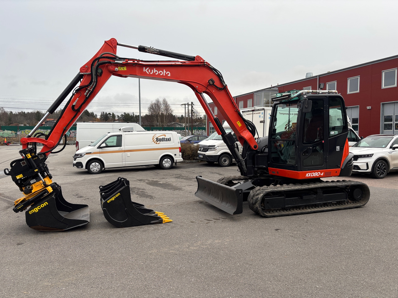 Kubota KX080-4 - Багер: снимка 1 Kubota KX080-4 - Багер: снимка 1