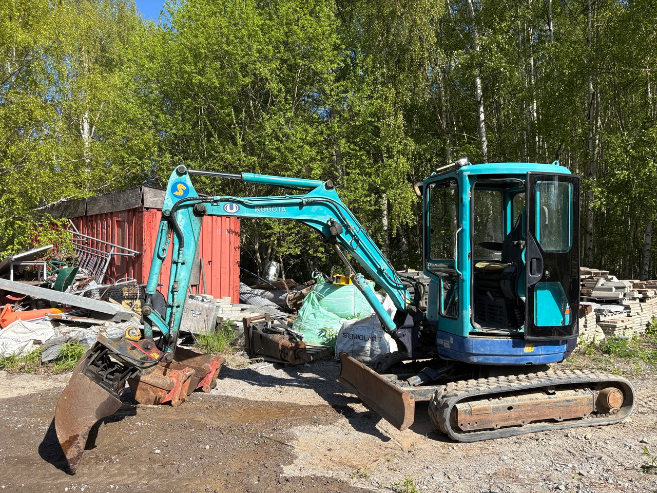 Kubota U-35 - Багер: снимка 1 Kubota U-35 - Багер: снимка 1