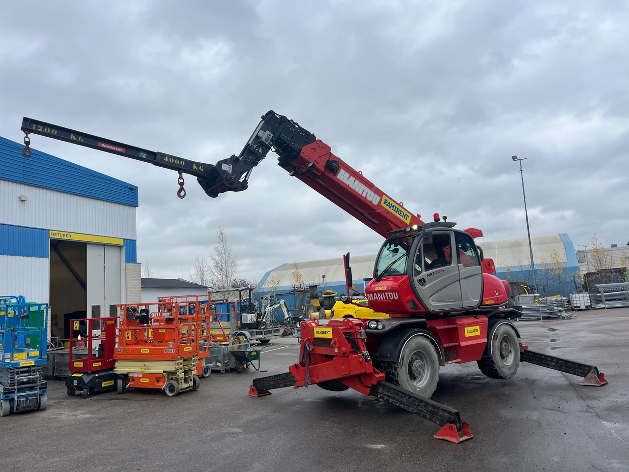 Manitou MRT2150 Privilege - Телескопичен товарач: снимка 1 Manitou MRT2150 Privilege - Телескопичен товарач: снимка 1