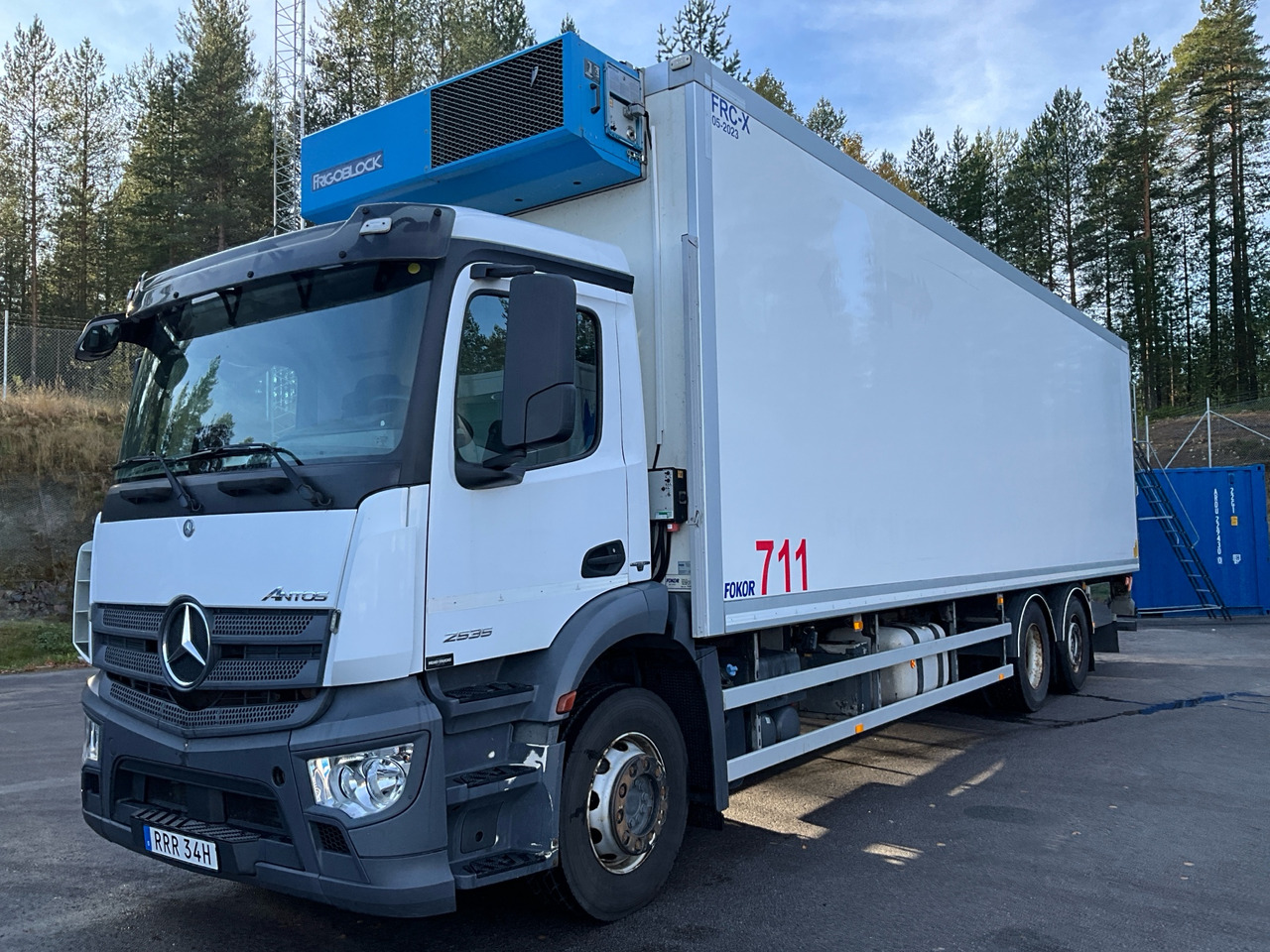 Mercedes-Benz Antos 2535 - Рефрижератор камион: снимка 1 Mercedes-Benz Antos 2535 - Рефрижератор камион: снимка 1