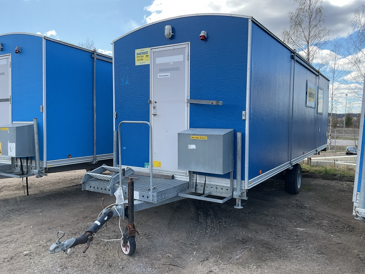 Norrlandsvagnar PVFTD5 / OMF6-30D - Жилищен контейнер, Ремарке: снимка 1 Norrlandsvagnar PVFTD5 / OMF6-30D - Жилищен контейнер, Ремарке: снимка 1