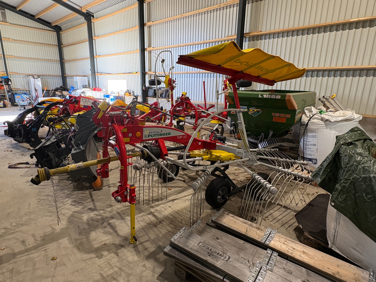 Pottinger TOP 382 - Гребло/ Сенообръщачка: снимка 1 Pottinger TOP 382 - Гребло/ Сенообръщачка: снимка 1
