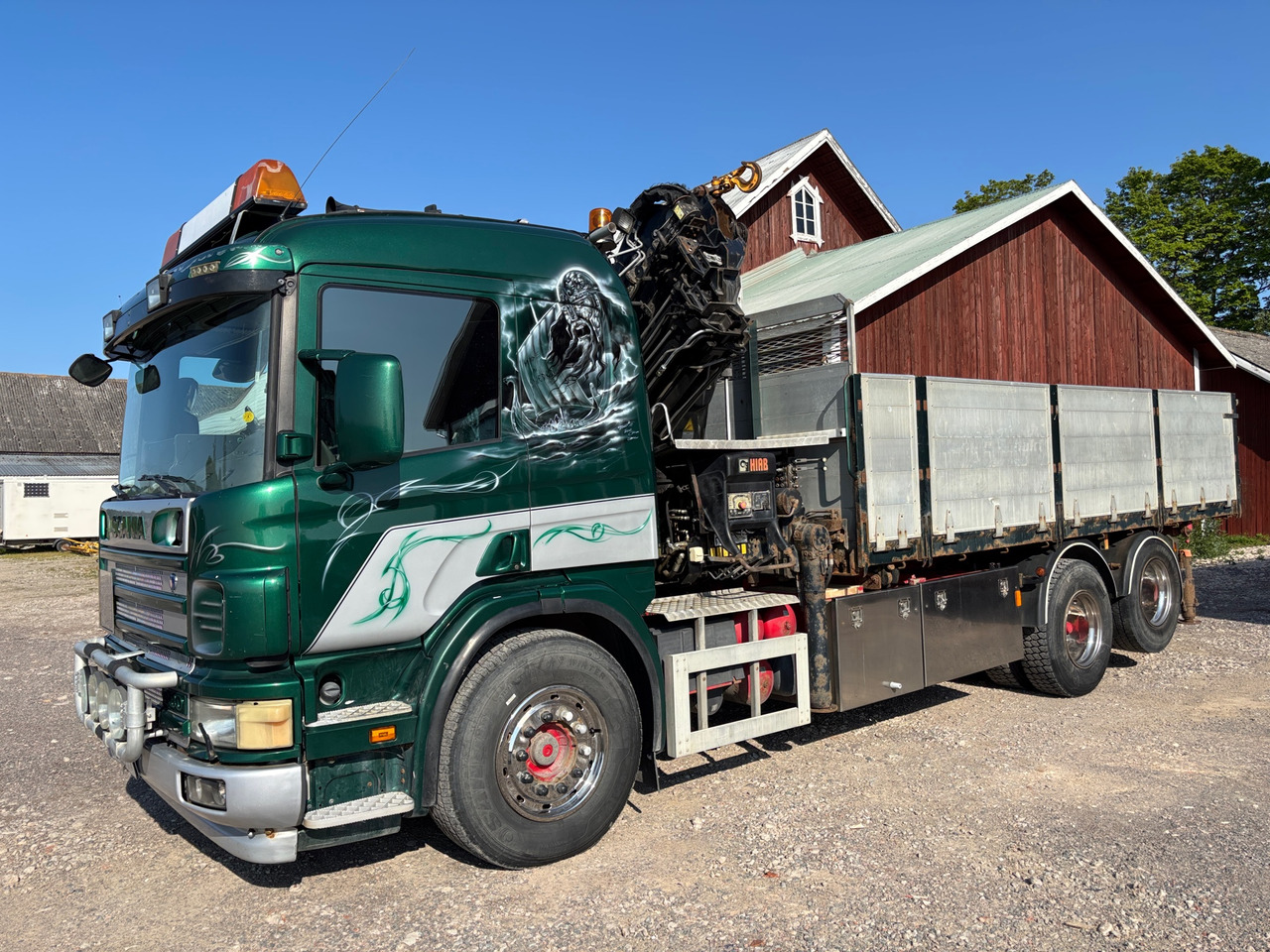 Scania P380 6x2 11.7 380 hk - Камион с кран: снимка 1 Scania P380 6x2 11.7 380 hk - Камион с кран: снимка 1