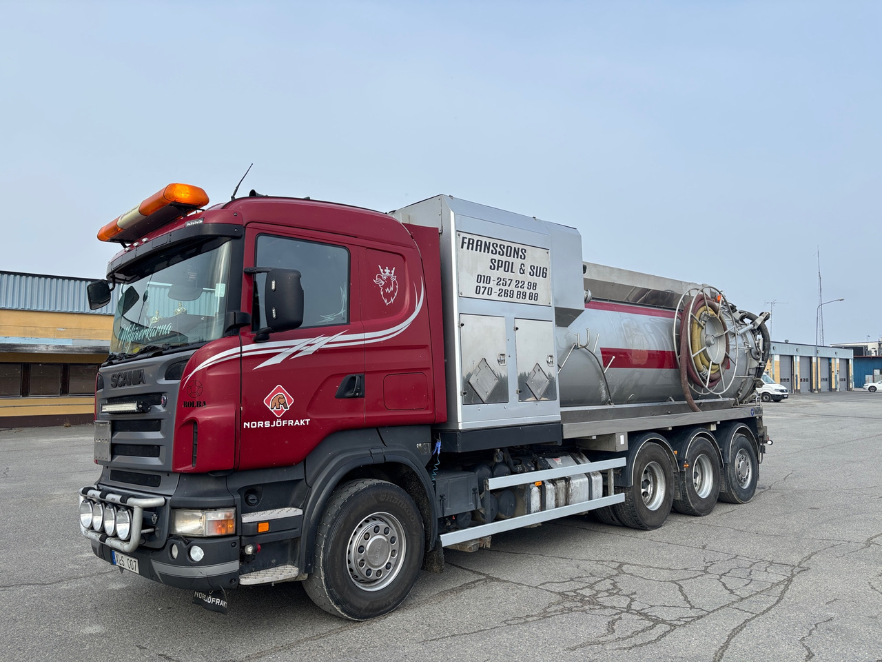 Scania R500 - Каналопочистваща машина: снимка 1 Scania R500 - Каналопочистваща машина: снимка 1