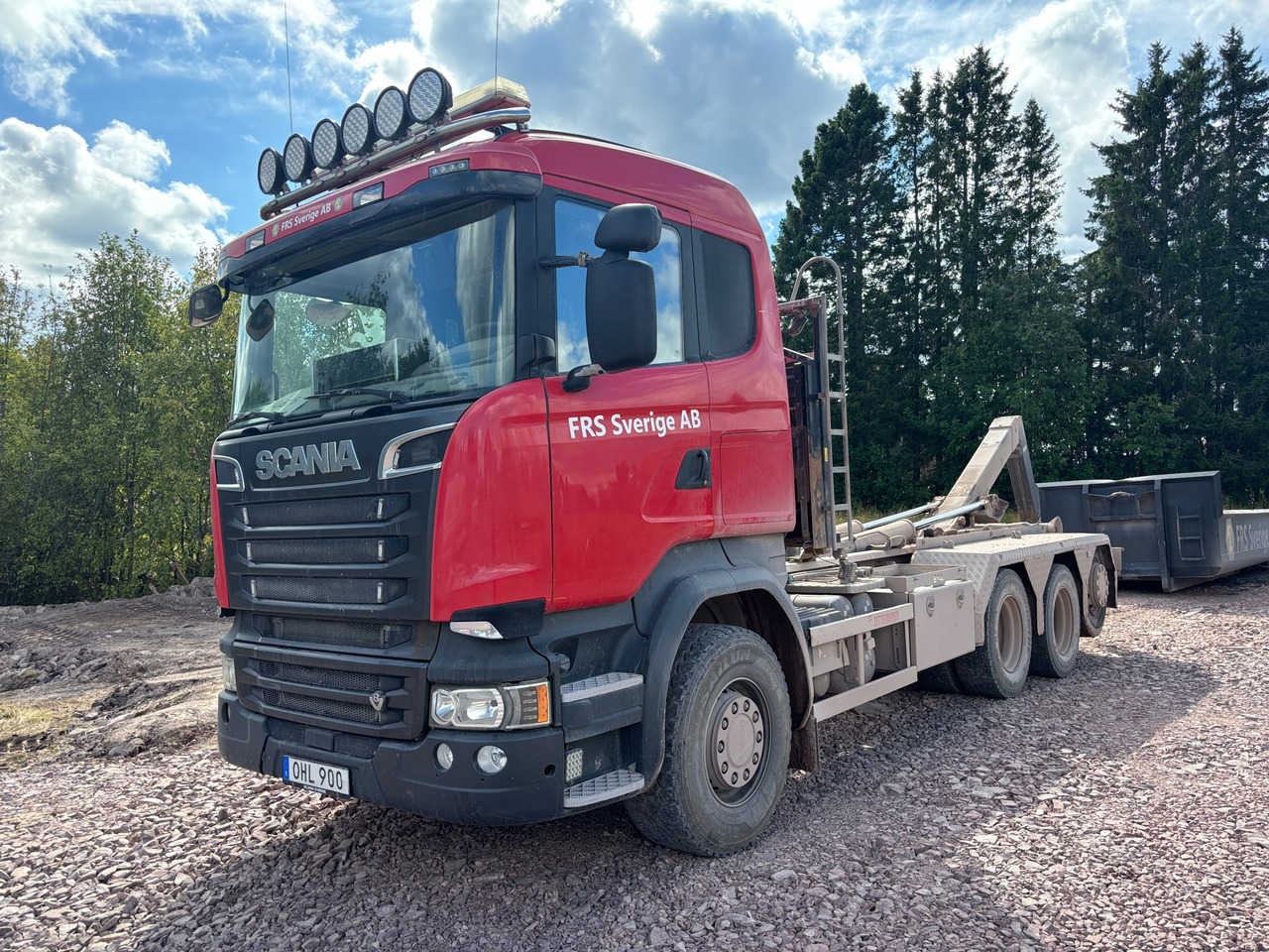 Scania R520 - Мултилифт с кука камион: снимка 1 Scania R520 - Мултилифт с кука камион: снимка 1