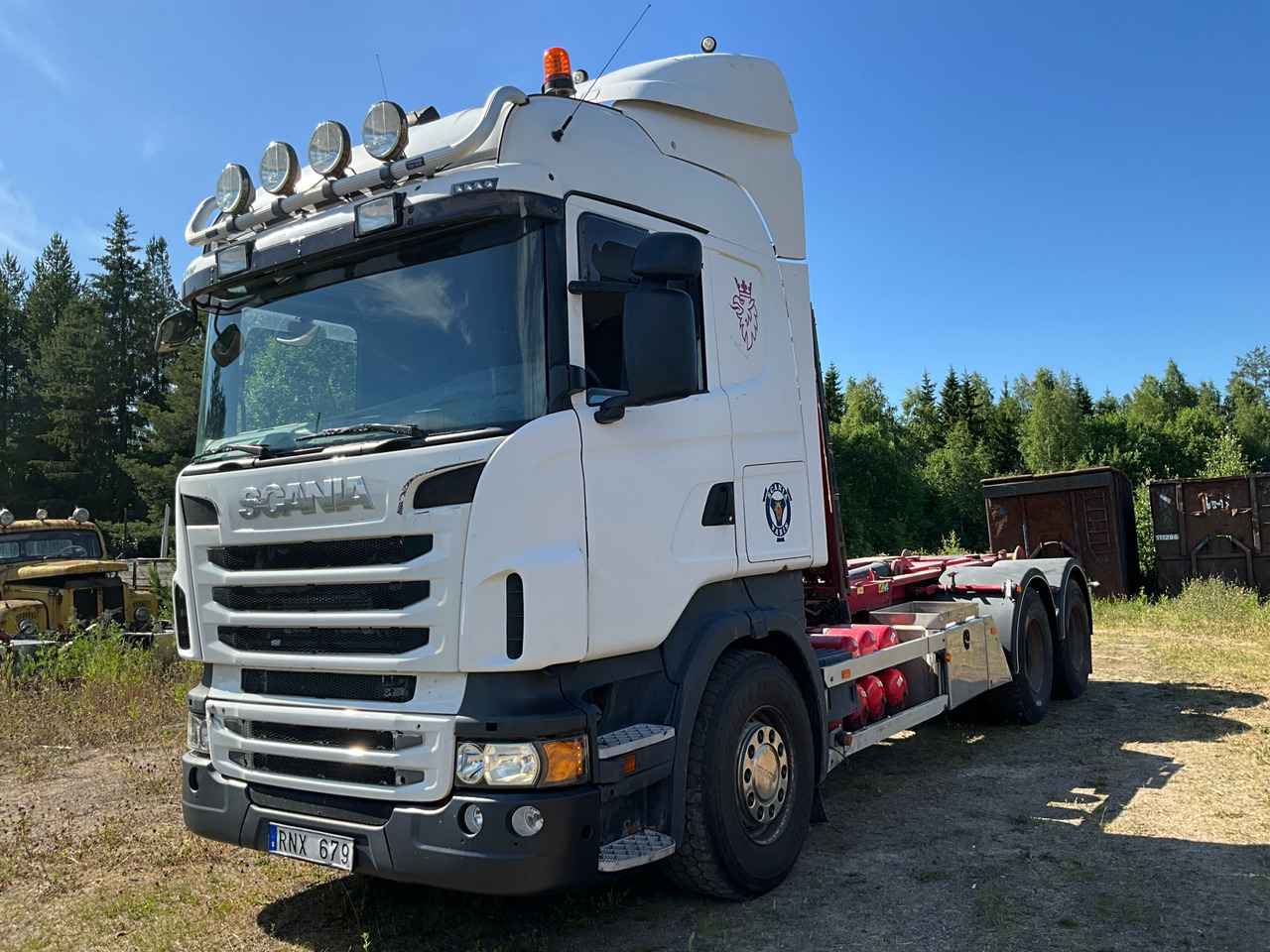 Scania R560 - Мултилифт с кука камион: снимка 1 Scania R560 - Мултилифт с кука камион: снимка 1
