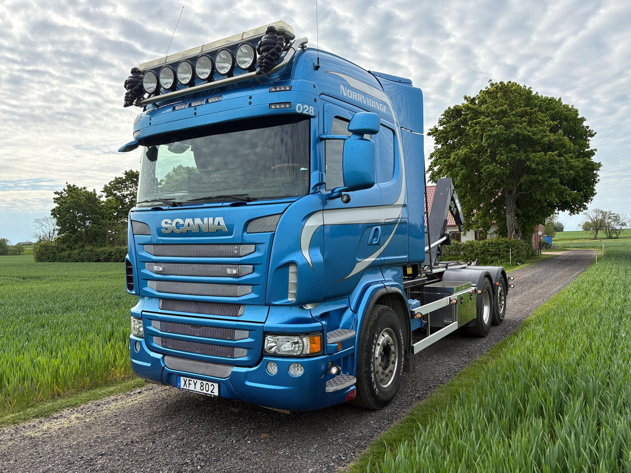 Scania R560 - Мултилифт с кука камион: снимка 1 Scania R560 - Мултилифт с кука камион: снимка 1
