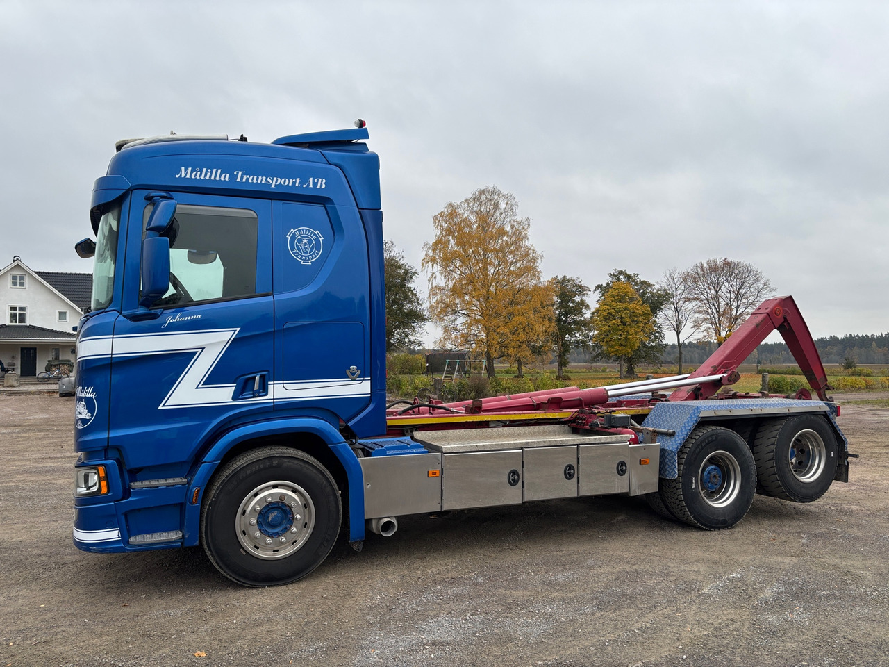Scania R580 6X2 - Мултилифт с кука камион: снимка 1 Scania R580 6X2 - Мултилифт с кука камион: снимка 1