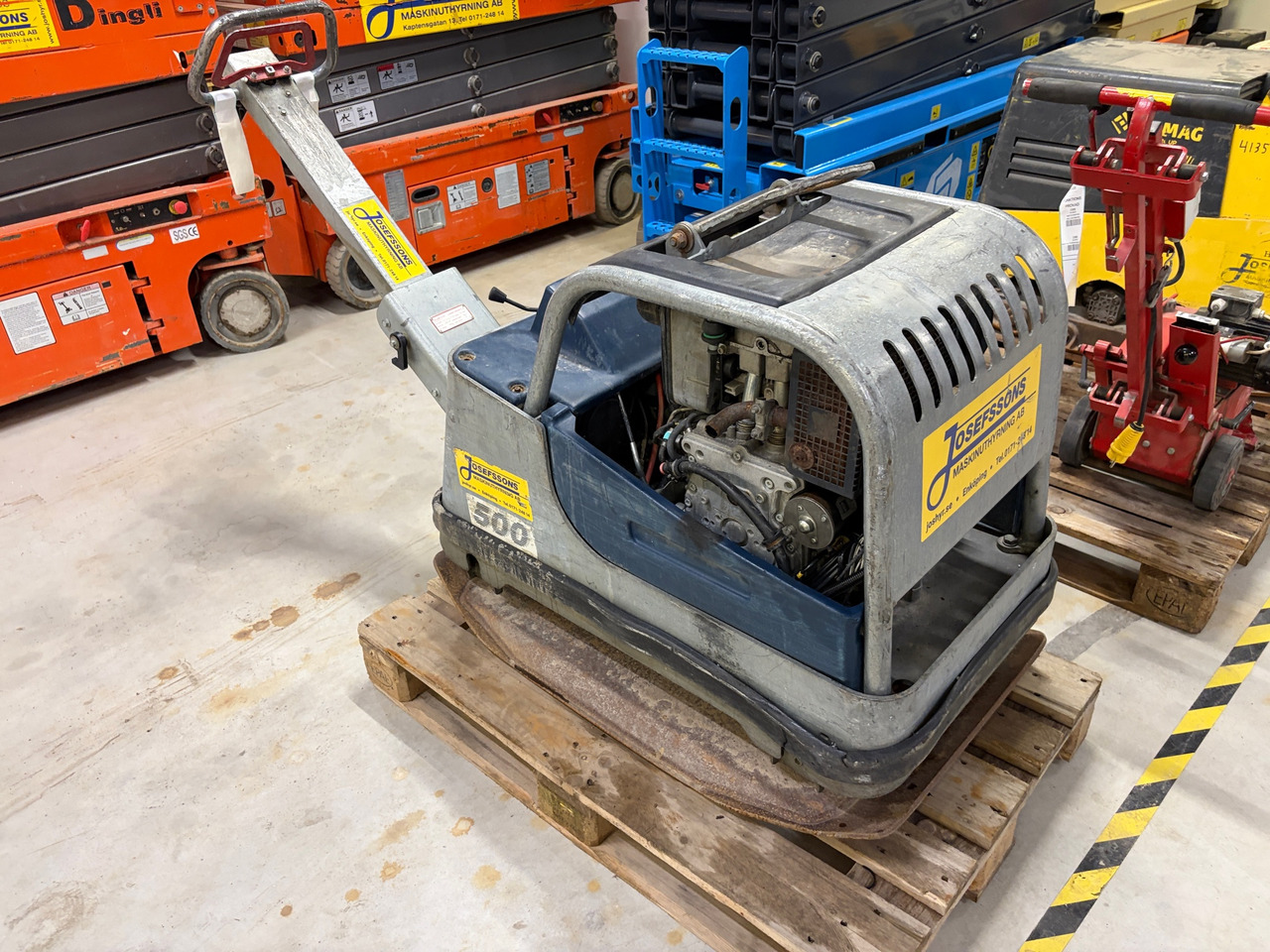 Swepac FB500 - Виброплоча: снимка 1 Swepac FB500 - Виброплоча: снимка 1