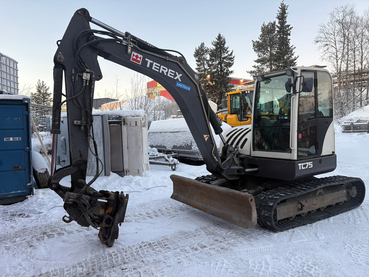 Terex TC75 - Багер: снимка 1 Terex TC75 - Багер: снимка 1