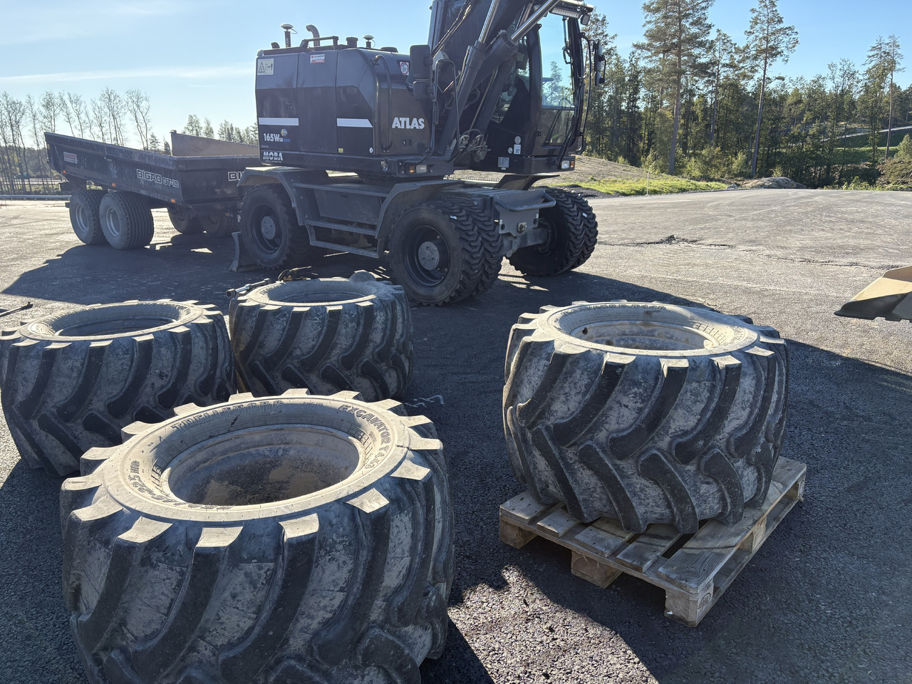 Trelleborg 650/45-22,5 - Гума за Строителна техника: снимка 1 Trelleborg 650/45-22,5 - Гума за Строителна техника: снимка 1