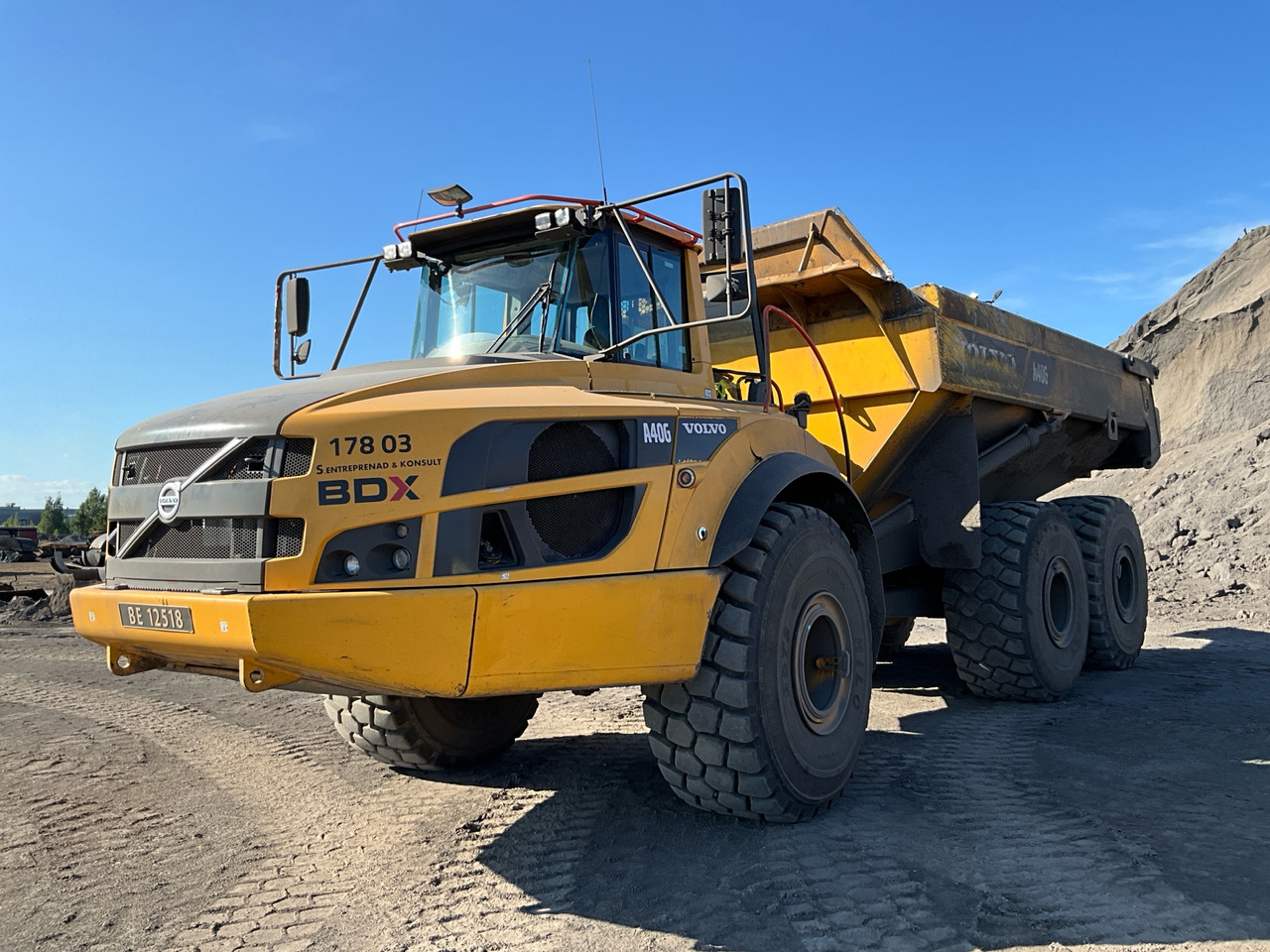 Volvo A40G - Самосвал: снимка 1 Volvo A40G - Самосвал: снимка 1