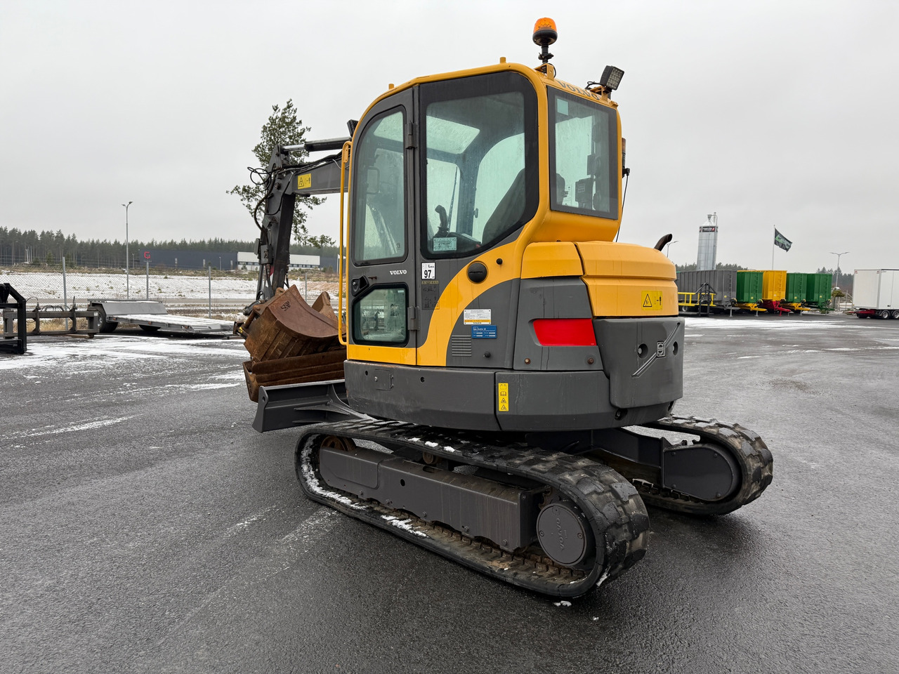 Volvo ECR58D - Багер: снимка 1 Volvo ECR58D - Багер: снимка 1