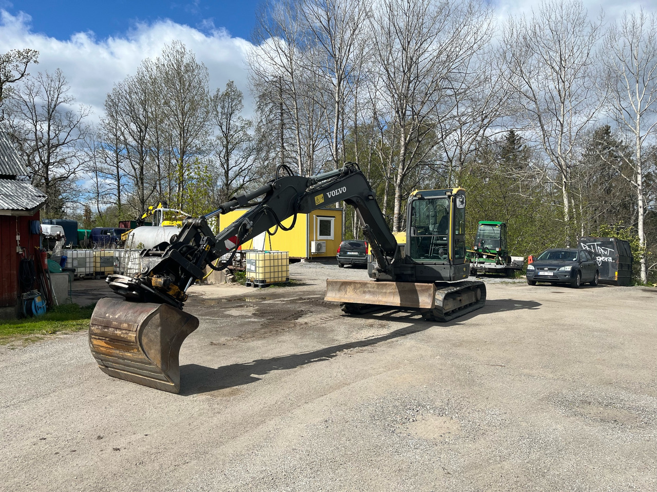 Volvo ECR88D - Багер: снимка 1 Volvo ECR88D - Багер: снимка 1