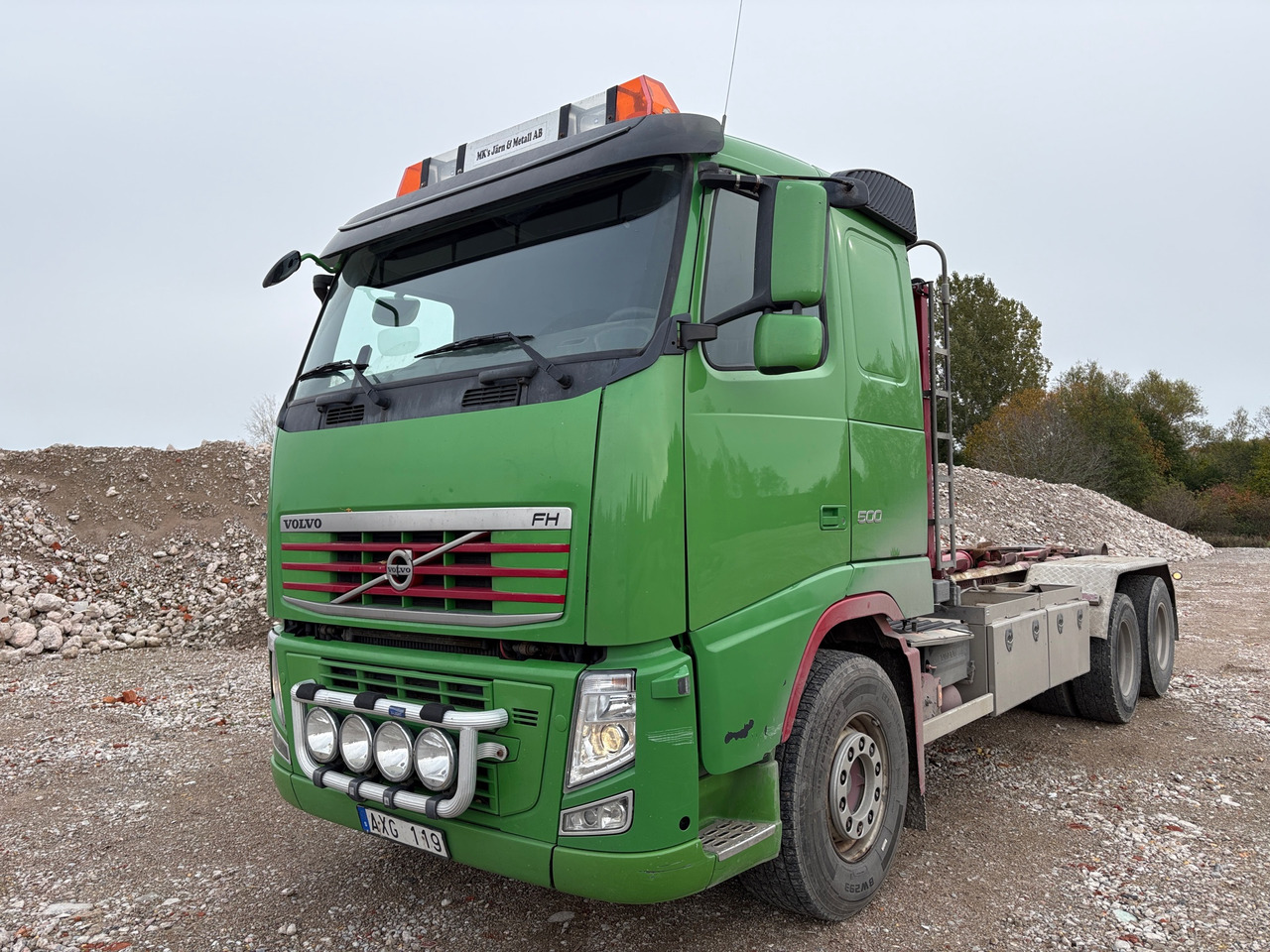 Volvo FH 500 - Мултилифт с кука камион: снимка 1 Volvo FH 500 - Мултилифт с кука камион: снимка 1