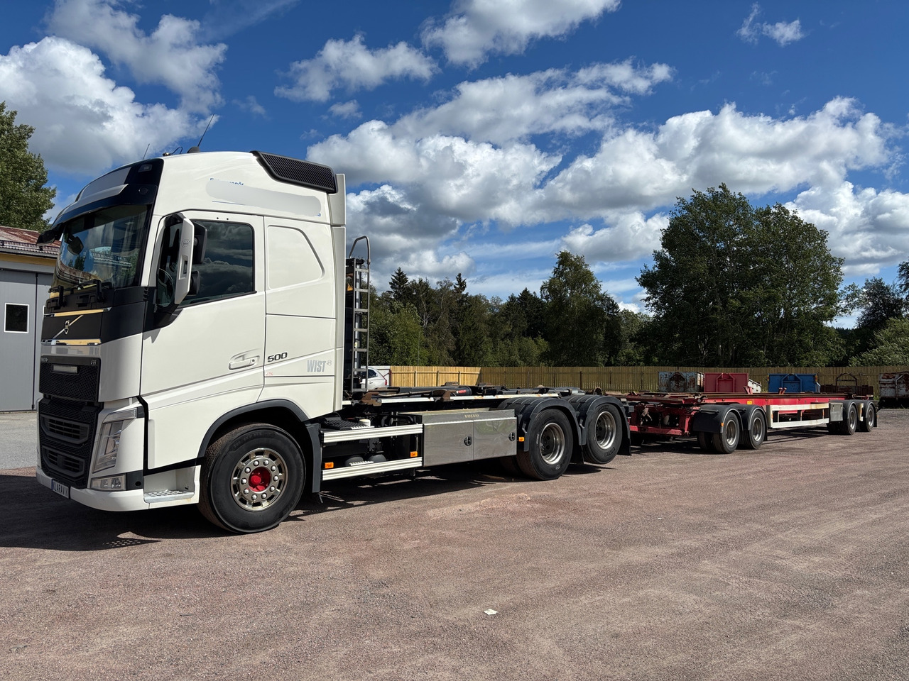 Volvo FH500 - Мултилифт с кука камион: снимка 1 Volvo FH500 - Мултилифт с кука камион: снимка 1