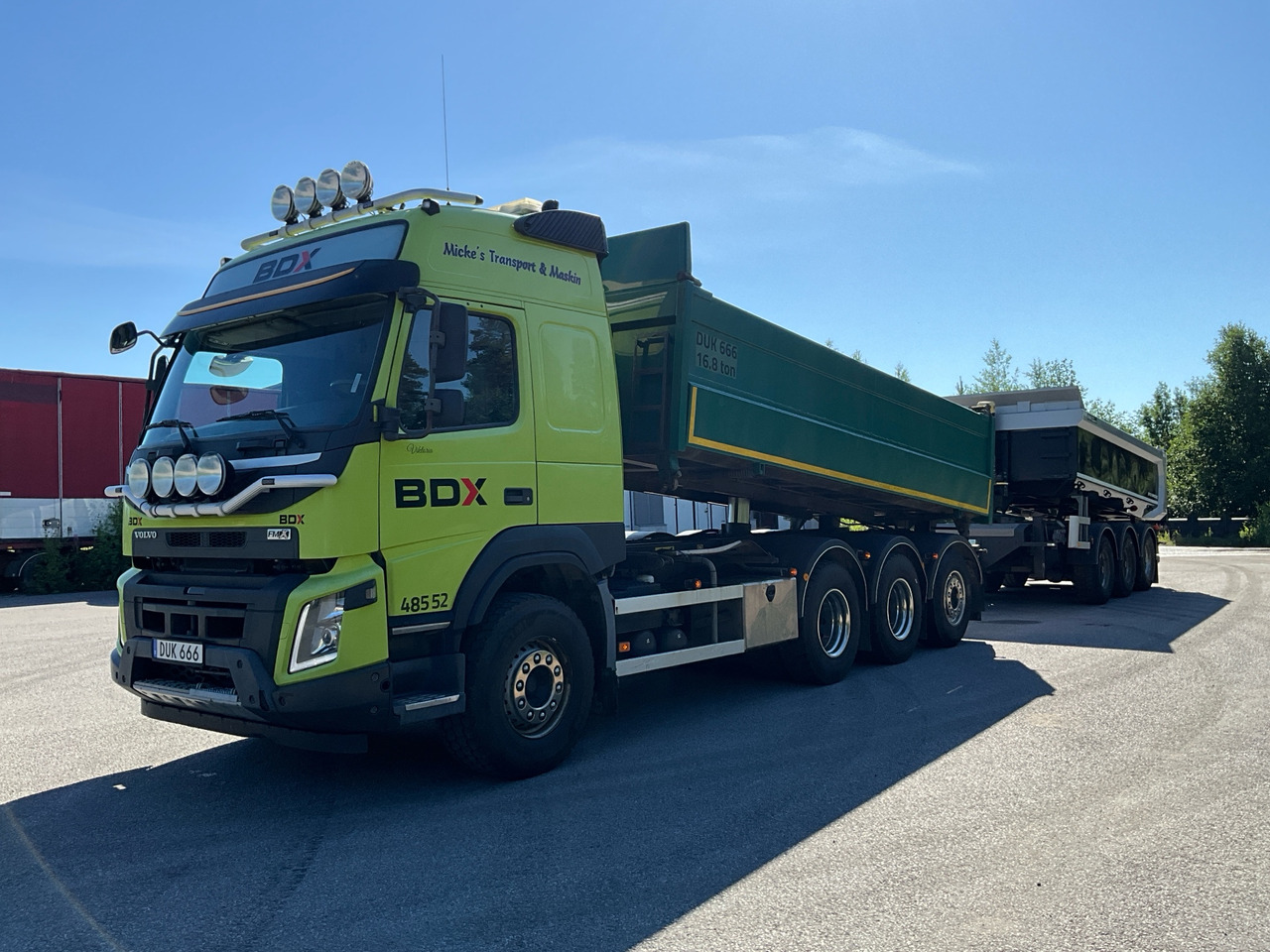 Volvo FMX 500 - Самосвал камион: снимка 1 Volvo FMX 500 - Самосвал камион: снимка 1