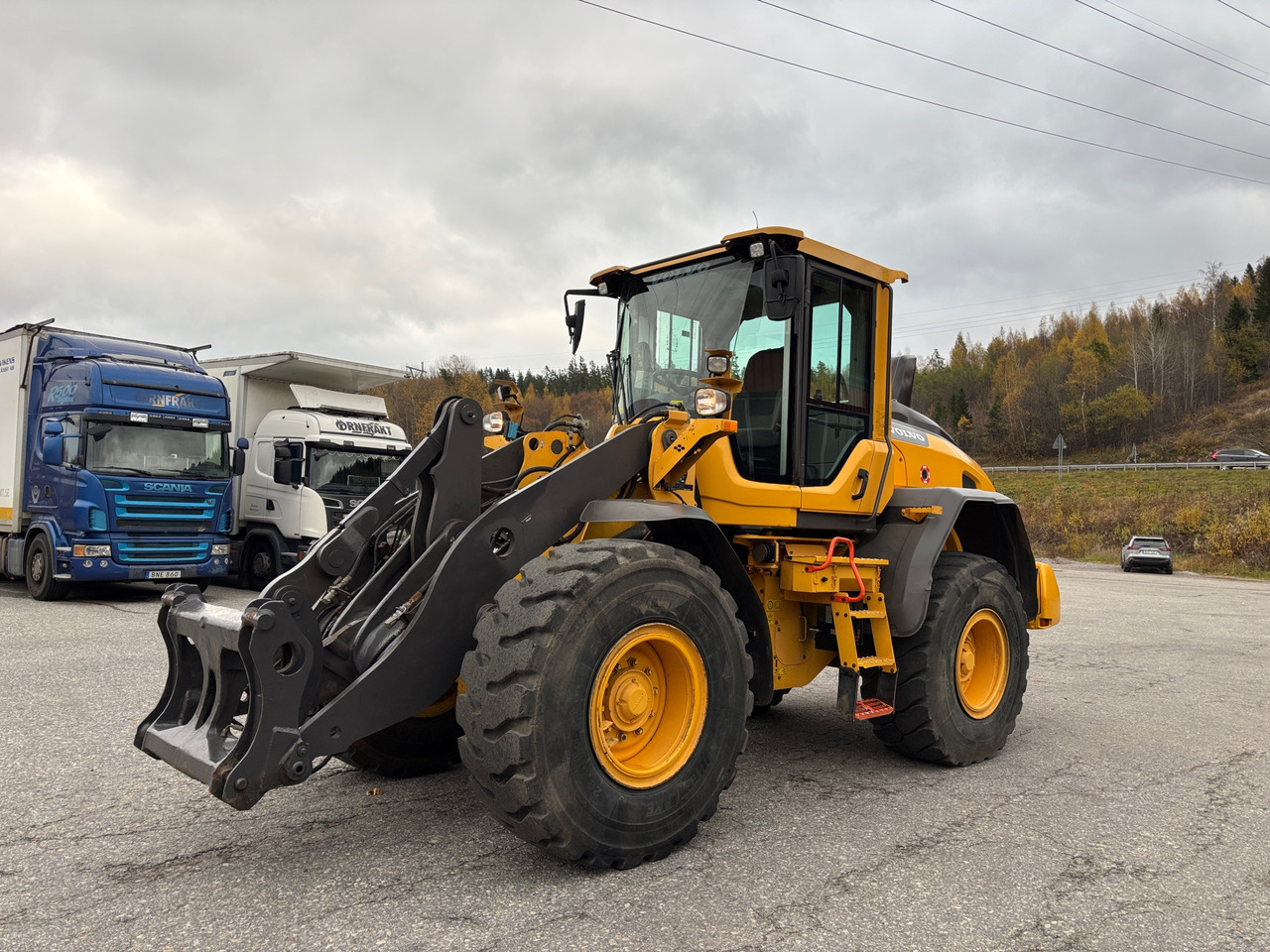 Volvo L60H - Колесен товарач: снимка 1 Volvo L60H - Колесен товарач: снимка 1