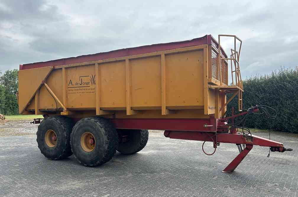 Veenhuis kipper kieper, kiepwagen, dumper - Селскостопанско ремарке самосвал: снимка 1 Veenhuis kipper kieper, kiepwagen, dumper - Селскостопанско ремарке самосвал: снимка 1