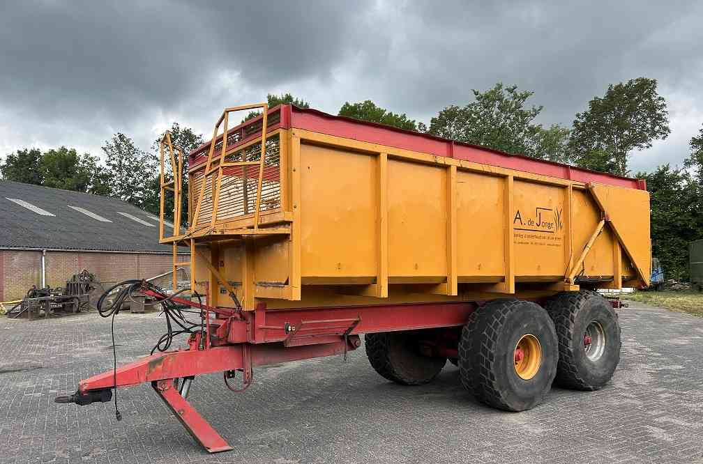 Veenhuis kipper kieper, kiepwagen, dumper - Селскостопанско ремарке самосвал: снимка 2 Veenhuis kipper kieper, kiepwagen, dumper - Селскостопанско ремарке самосвал: снимка 2