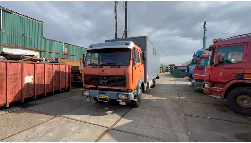 Mercedes-Benz NG Mercedes benz NG 1213 Box truck - Камион фургон: снимка 1 Mercedes-Benz NG Mercedes benz NG 1213 Box truck - Камион фургон: снимка 1