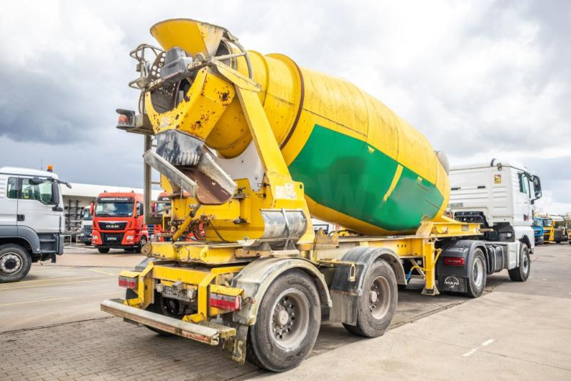 Cifa BETON MIXER/MALAXEUR/MISCHER 12M3 - STEERING AXLE - Полуремарке бетон миксер: снимка 3 Cifa BETON MIXER/MALAXEUR/MISCHER 12M3 - STEERING AXLE - Полуремарке бетон миксер: снимка 3