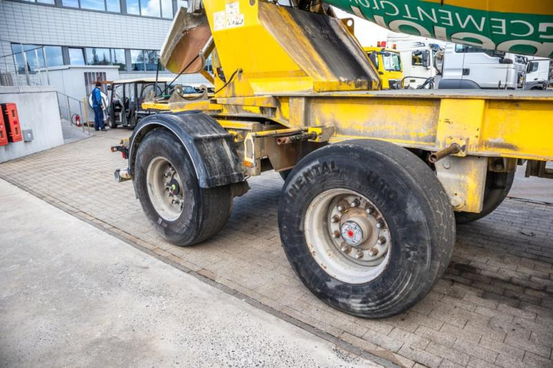 Полуремарке бетон миксер Cifa BETON MIXER/MALAXEUR/MISCHER-12M3- STEERING AXLE: снимка 6