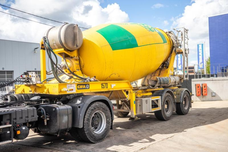 Cifa BETON MIXER/MALAXEUR/MISCHER 12M3 - STEERING AXLE - Полуремарке бетон миксер: снимка 1 Cifa BETON MIXER/MALAXEUR/MISCHER 12M3 - STEERING AXLE - Полуремарке бетон миксер: снимка 1